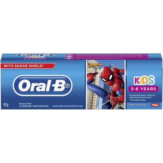 Oral-b Kids Fluoride Toothpaste 3-6 Years 92g
