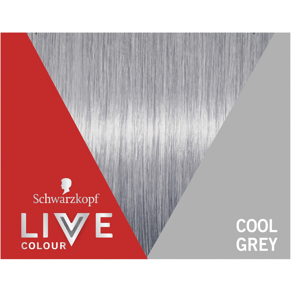 Schwarzkopf Live Colour Silver Hair Dye Cool Grey Semi Permanent each