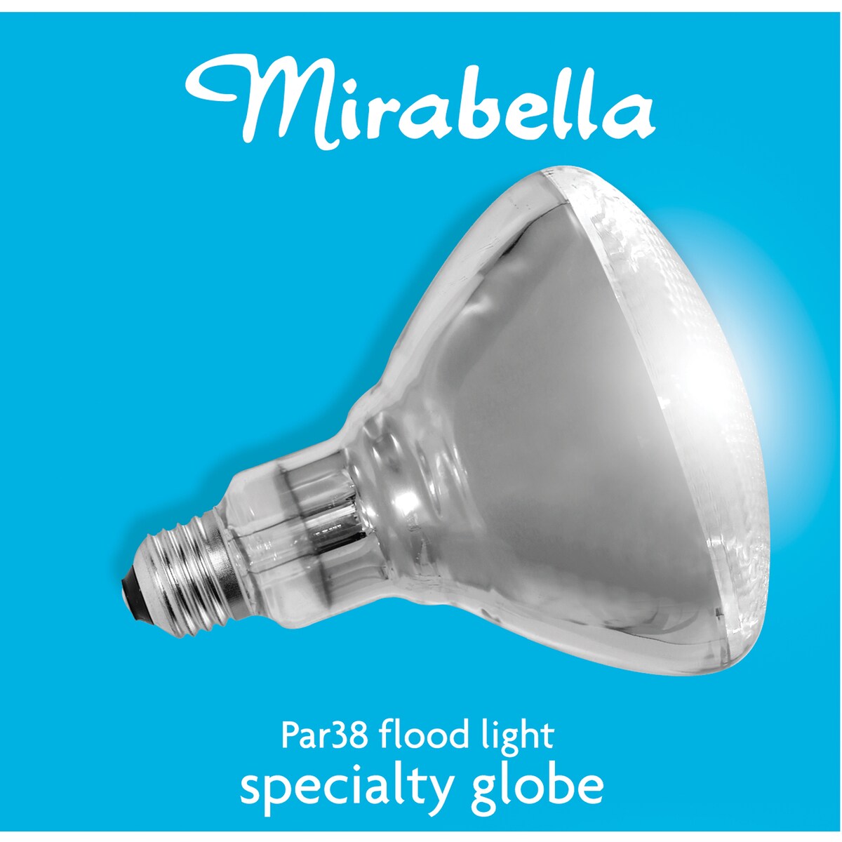 Mirabella Par38 Flood Light Edison Screw 120w Light Globe Each