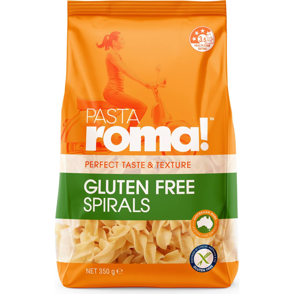 Pasta Roma Gluten Free Spirals 350g