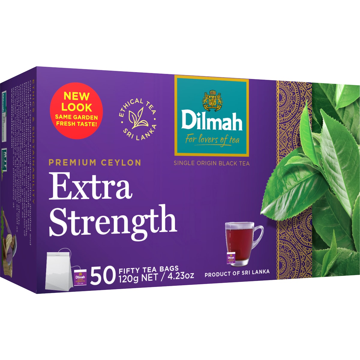 Dilmah Extra Strength Tea Bags 50 pack