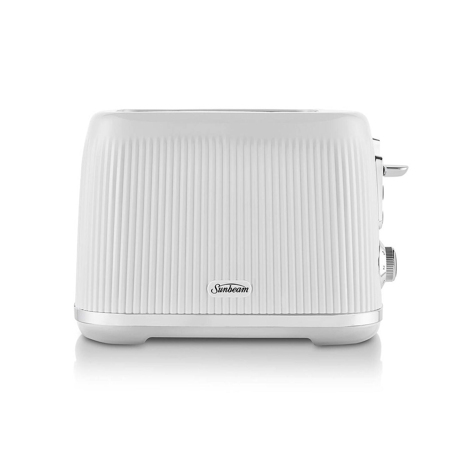 Sunbeam White Brightside 2 Slice Toaster