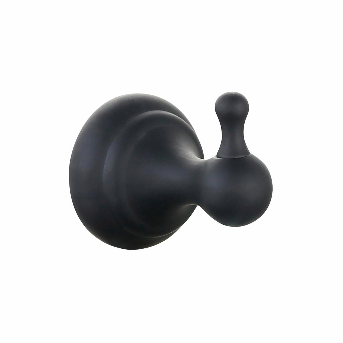 Mondella Maestro Matte Black Robe Hook - 1 Piece - 46mm x 50mm x 60mm