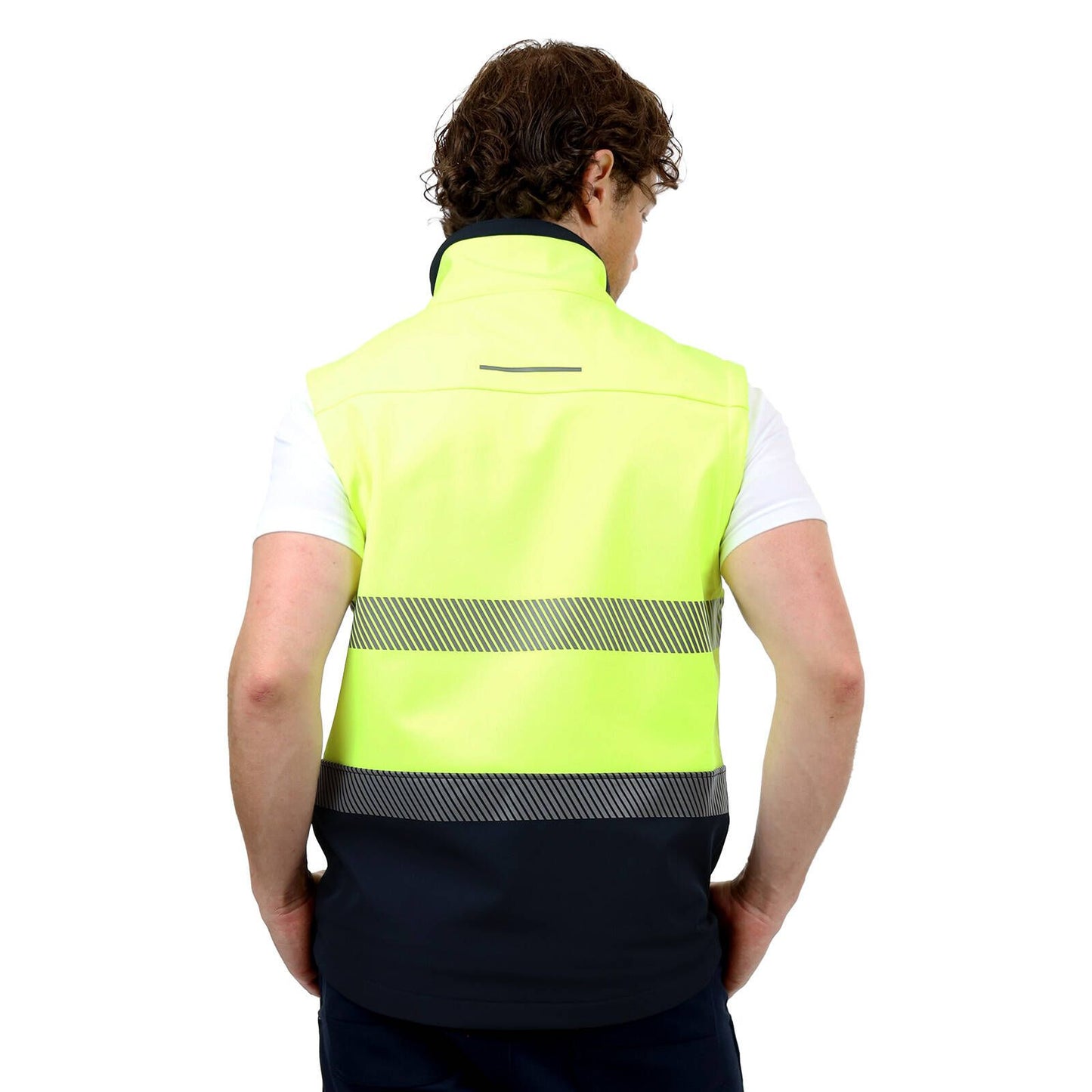 Citeco Yellow Hi Vis Soft Shell Vest - XL