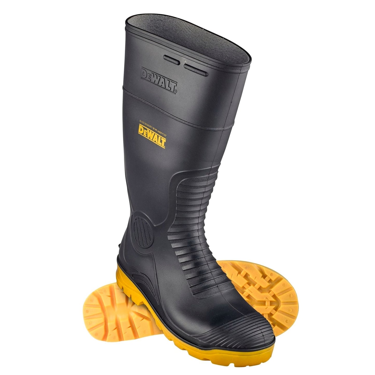 Dewalt Midland Pro Comfort Safety Gumboots - Size 10