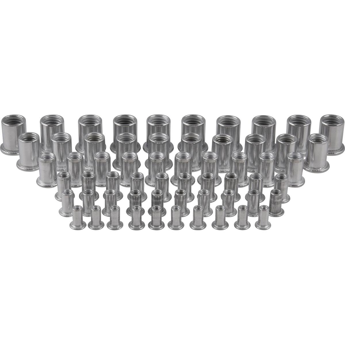 Kincrome M6 Rivnut Set - 20 Piece - Zinc Coated Steel - Secure Threads