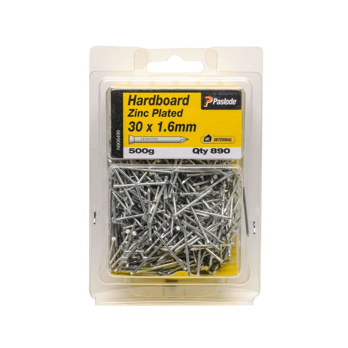 Paslode Hard Board Nail 30mm Zinc Plated 1.6mm 500g Durable Pack