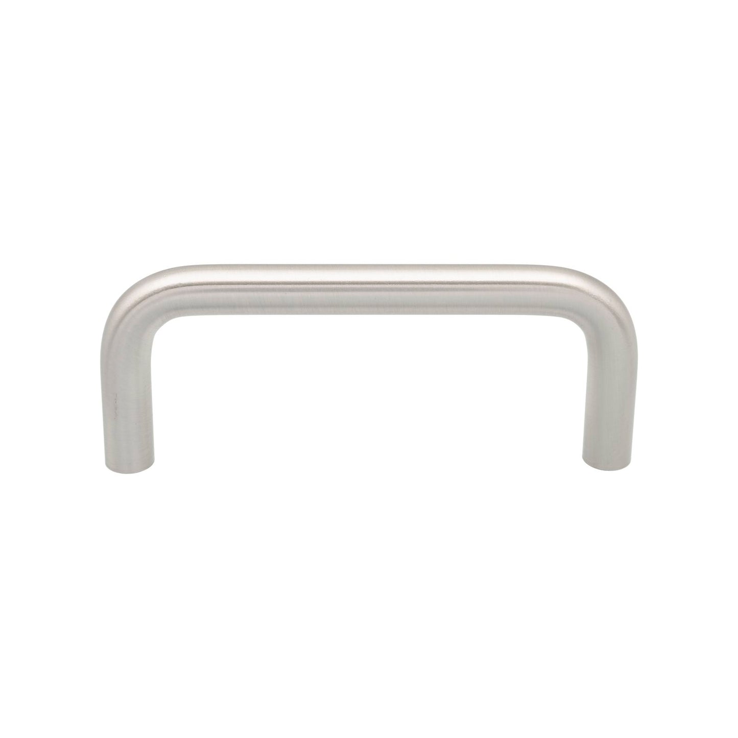 Prestige D Handle - 76mm - Brushed Nickel