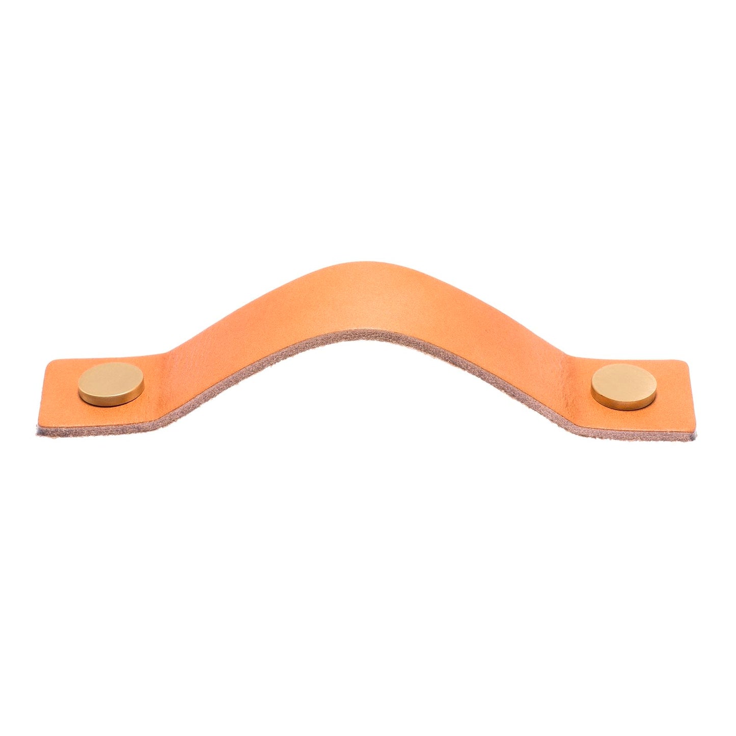 Lane Tan Leather Handle - 128mm