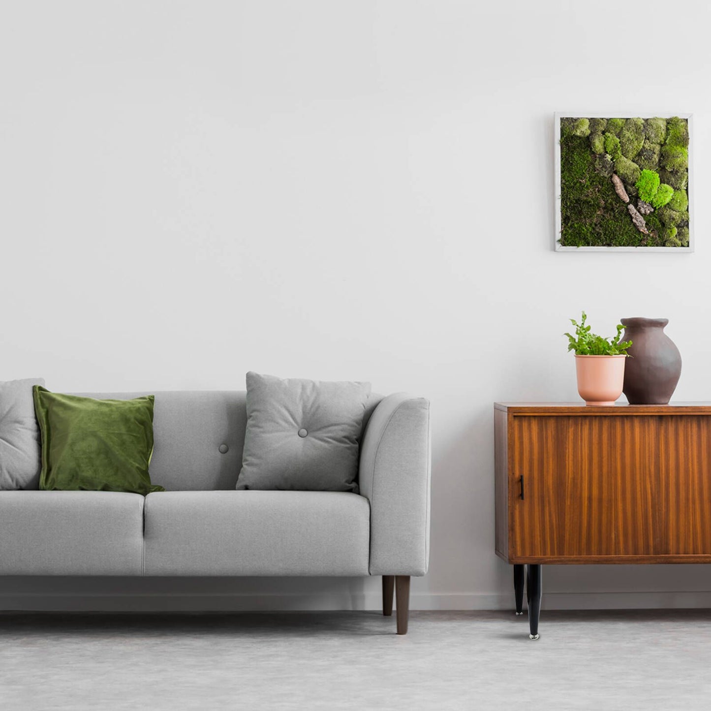 Adoored 230mm Black Tapered Metal Legs