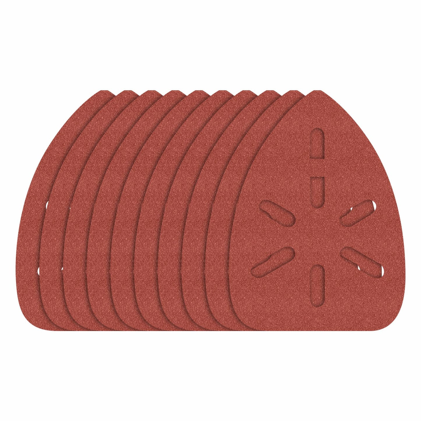 Ozito Detail Sander Sanding Sheets - 120 Grit - 10 Pack