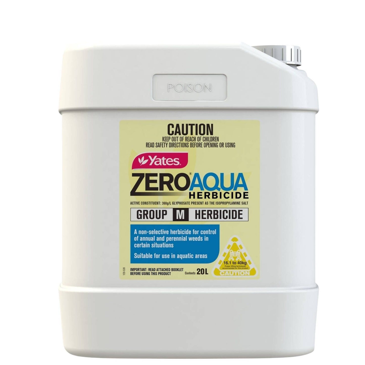 Yates Zero Aqua Herbicide Concentrate - 20L