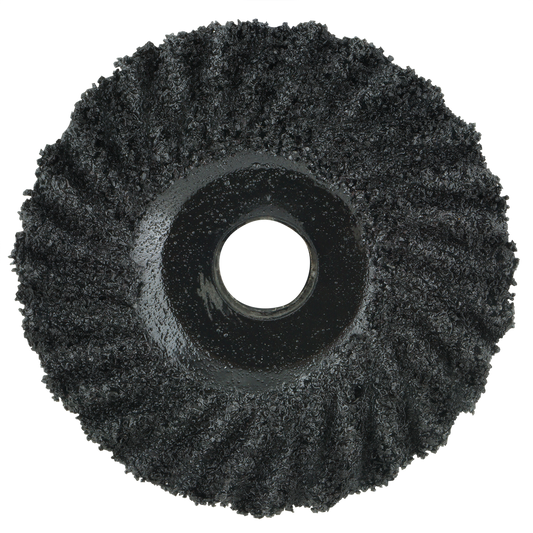 Flexovit Stripping Ripper Grinding Disc 115mm x 22mm x 23mm Black