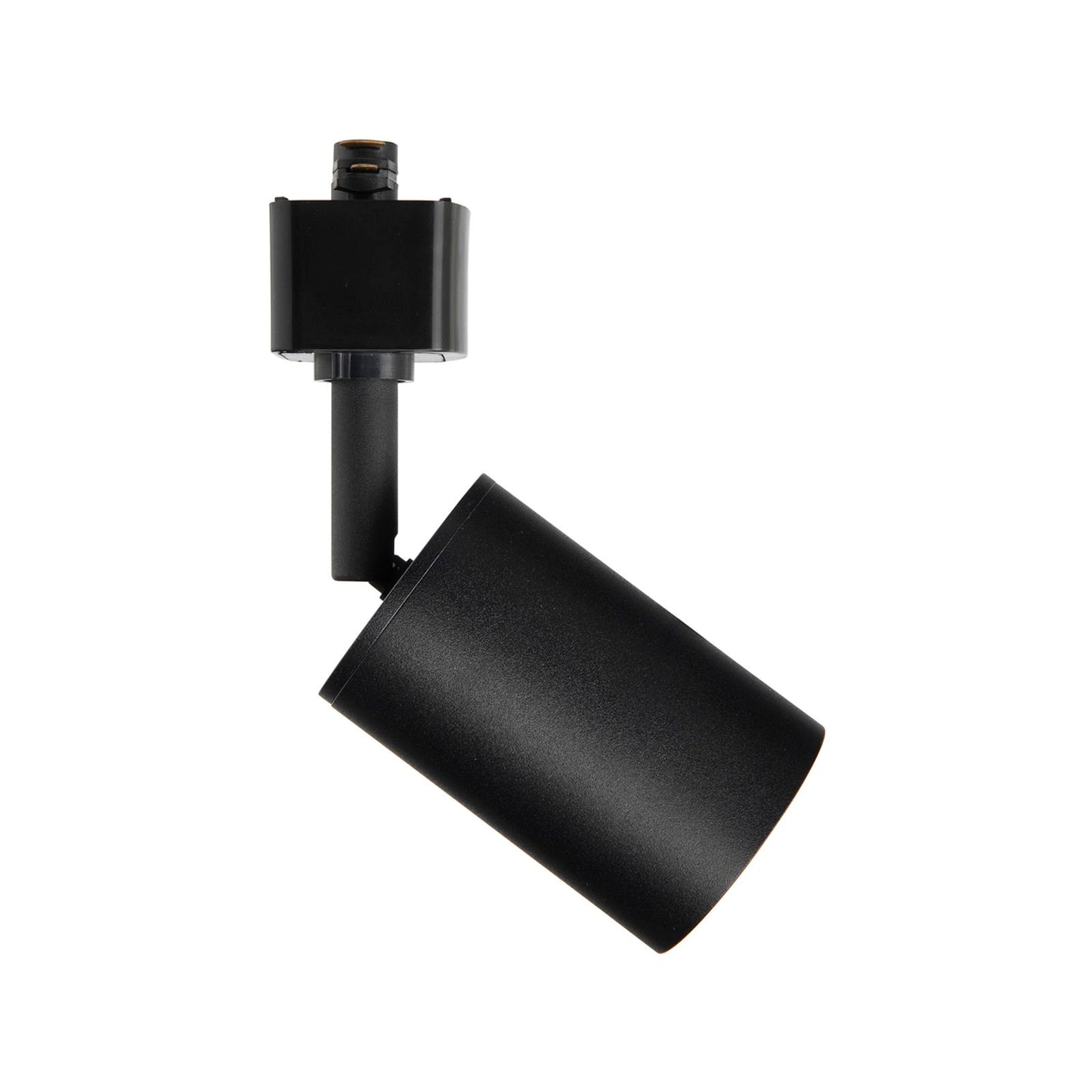 Brilliant Black Naj Single Add On Track Light - Matt Black