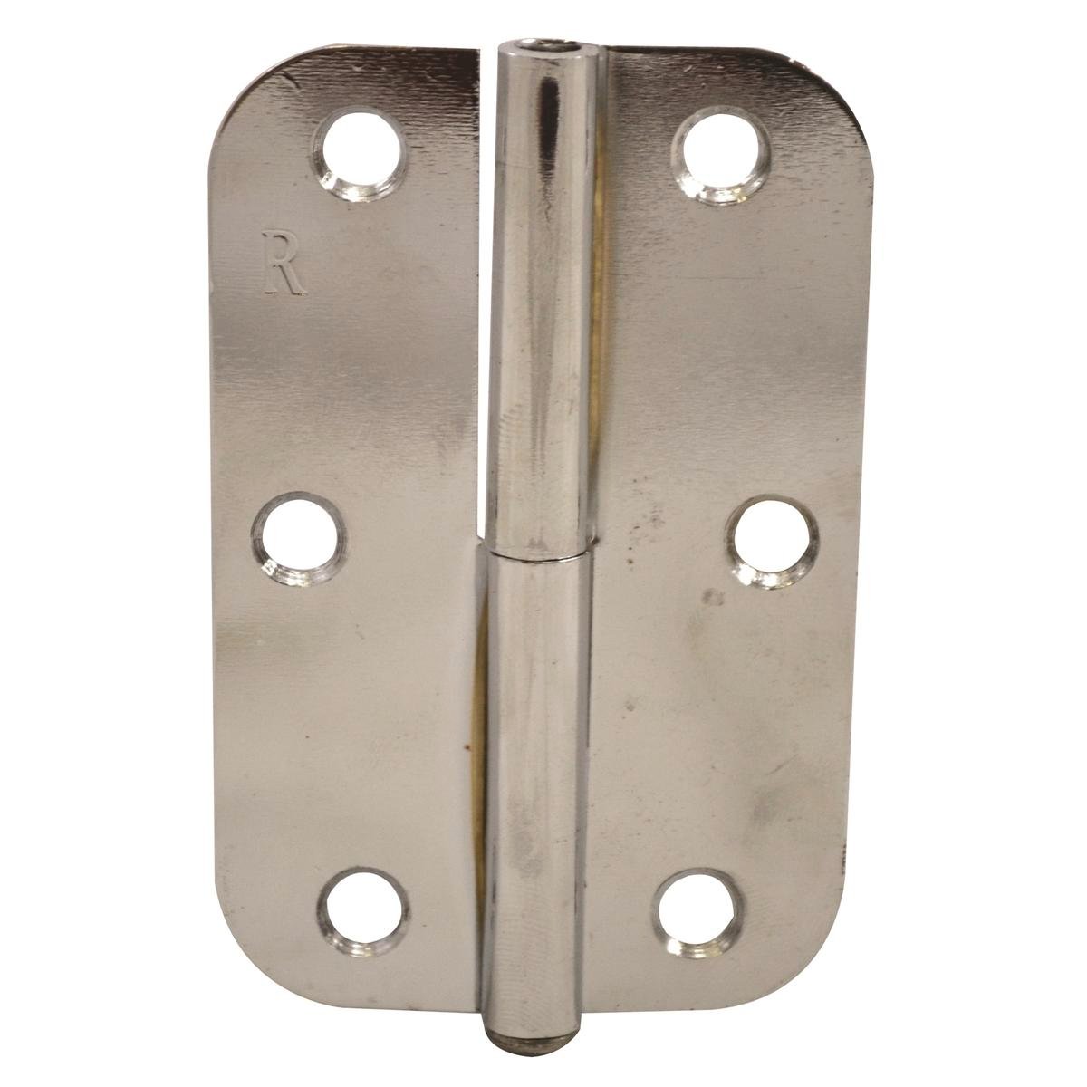 Lane Chrome Plated Radius Hinge 90 x 58 x 1 6mm Easy Removal