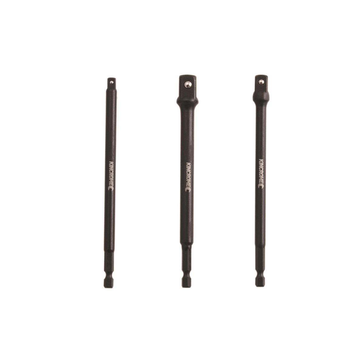 Kincrome Impact Drill Socket Adapter Set - 3 Piece - Cr-Mo - Durable