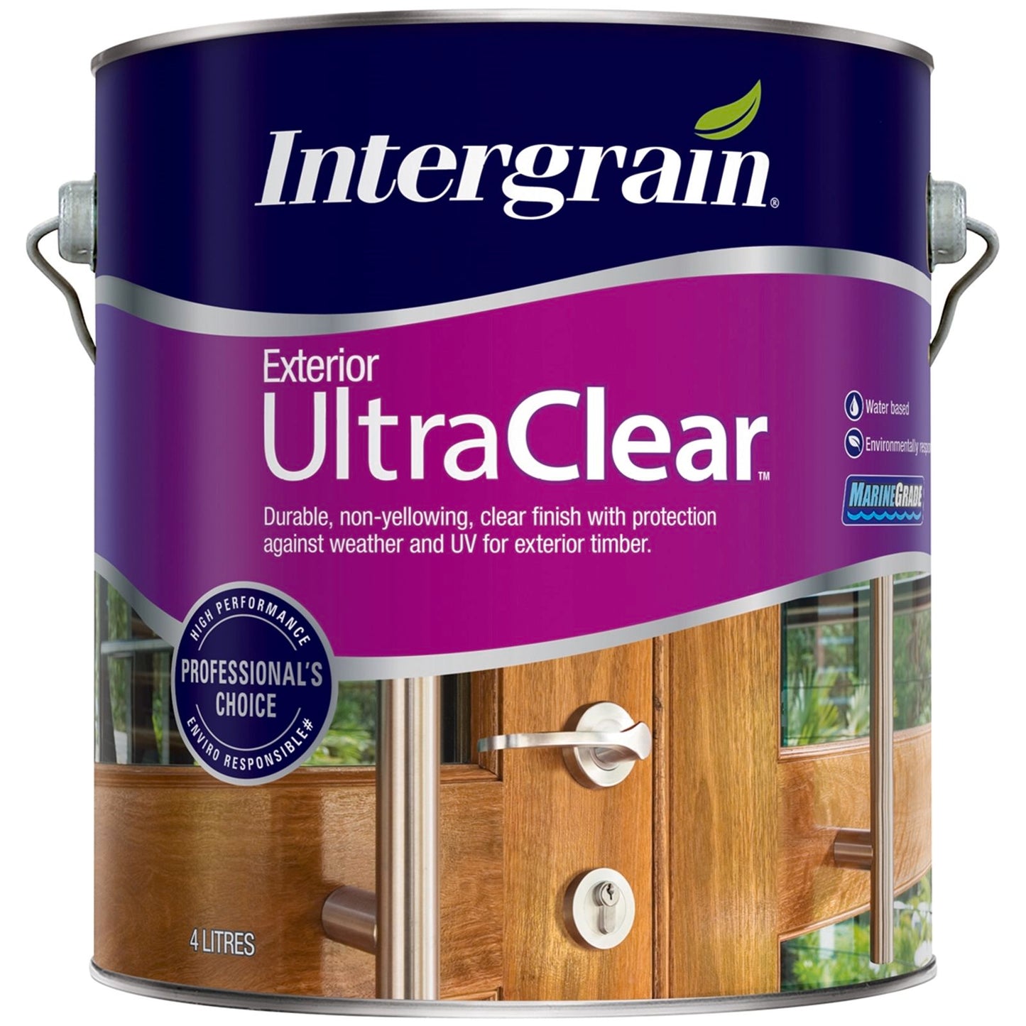 Intergrain Ultraclear Exterior Varnish - 4L