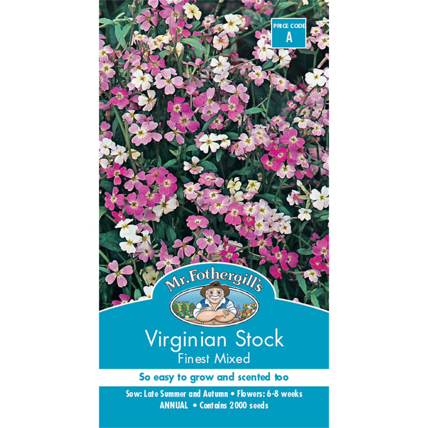 Mr Fothergill Virginian Stock Flower Seeds