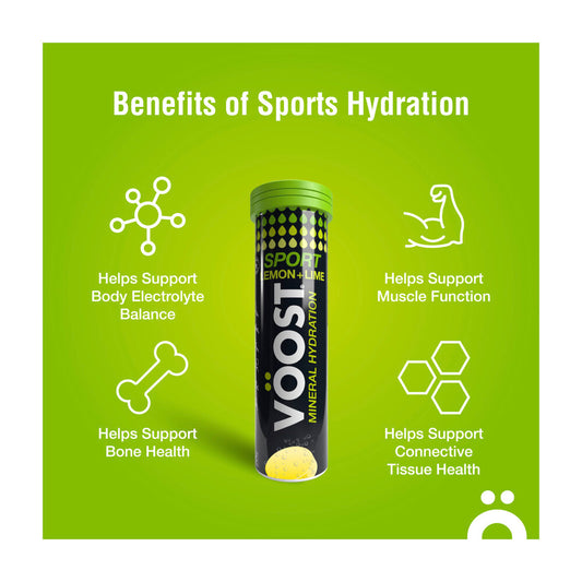 Voost Isotonic Lemon Lime Tablets - 10 Pack
