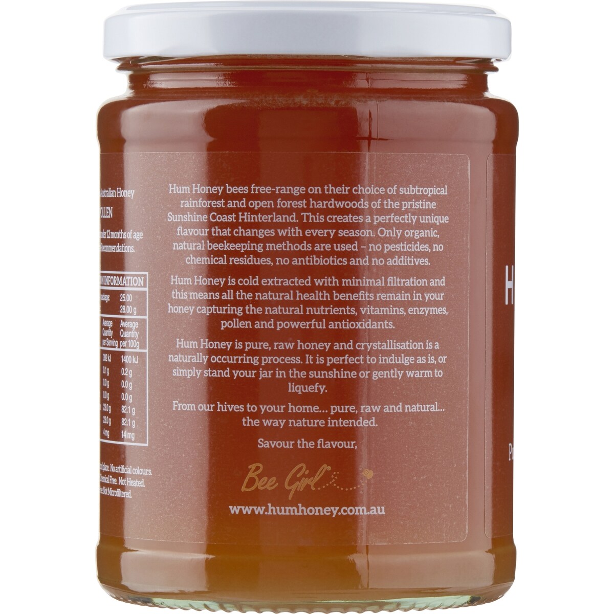 Hum Honey Pure Raw Honey 700g