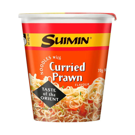 Suimin Noodles Cup Curry Prawn - 70g