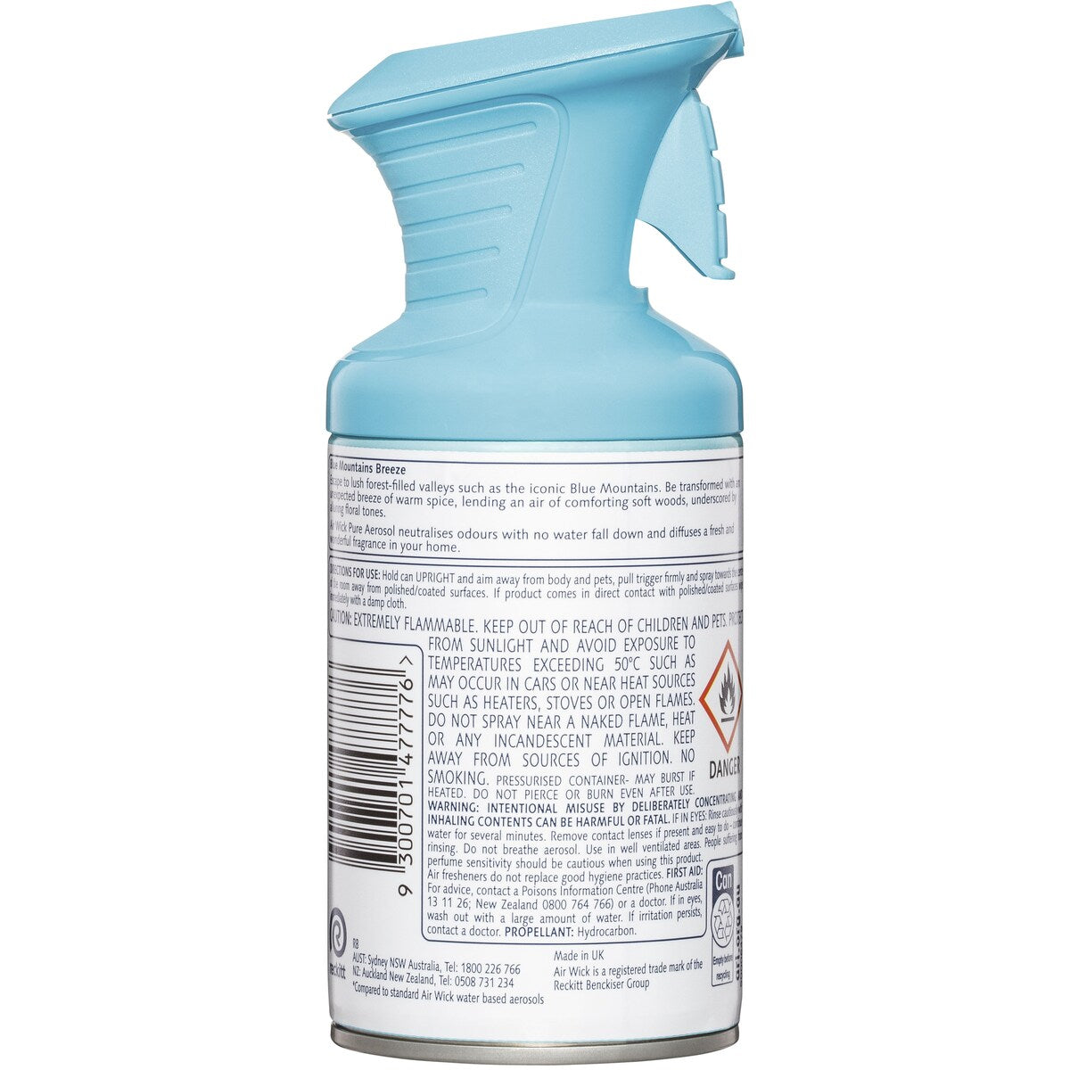 Air Wick Pure Blue Mountains Breeze Air Freshener Spray 159g