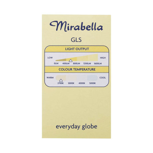 Mirabella Led Globe Gls Edison Screw 5.5 Watt Warm White - 1 each