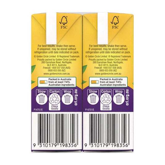 Golden Cire Tetra Drink Apple Blackcurrant 6 Pack - 1.5L