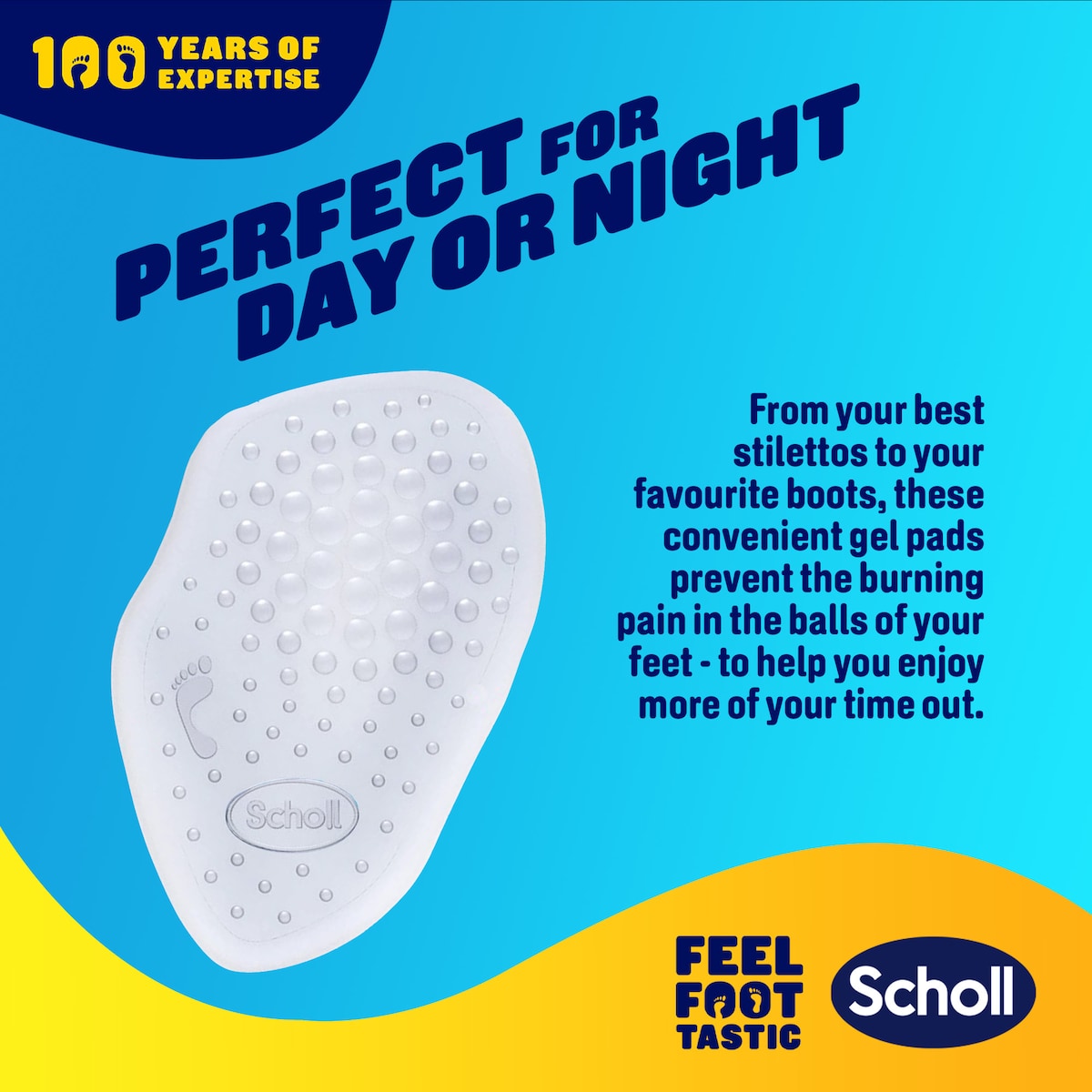 Scholl Party Feet Foot Care Gel Cushions Each