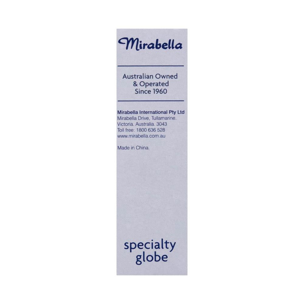Mirabella Tubular Globe Appliance Small Edison Screw 40 Watt ear - 2 pack