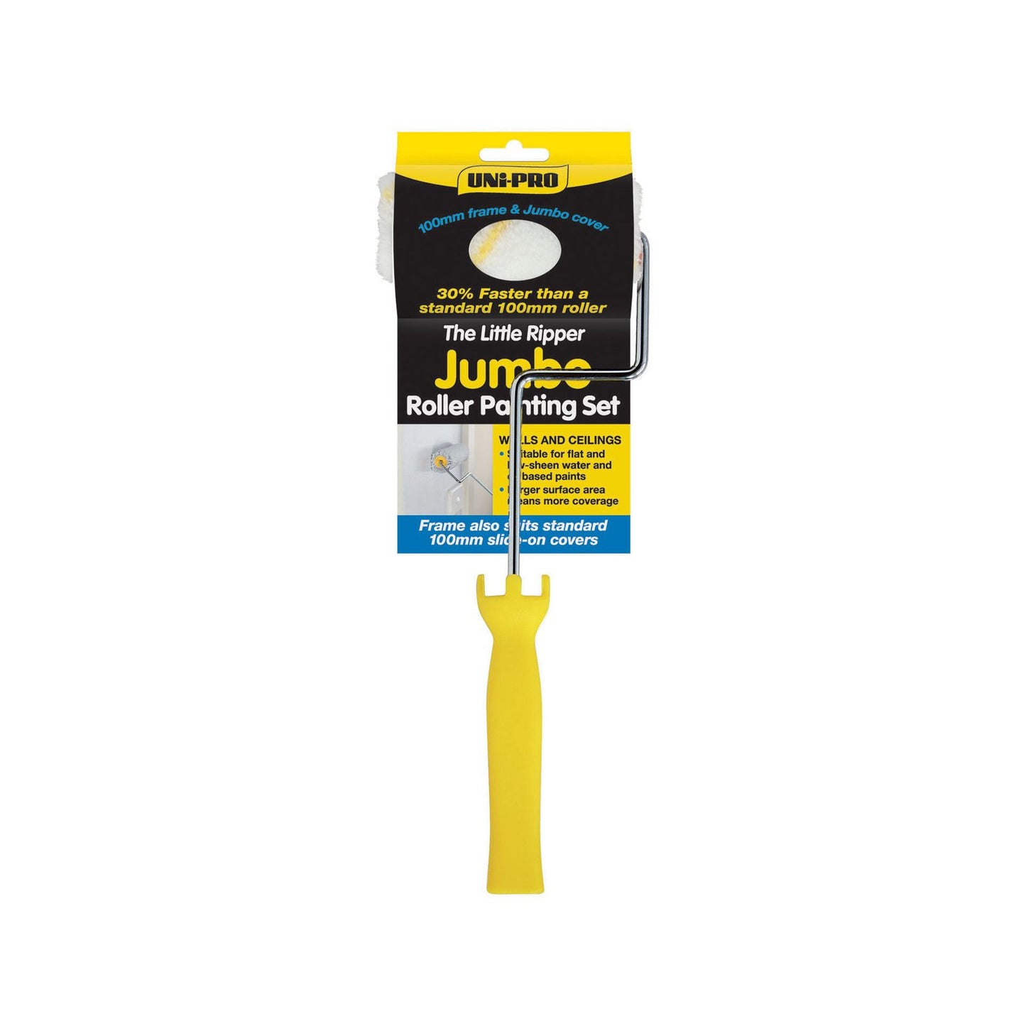 Uni Pro Jumbo Fabric Roller Cover Set - 100mm