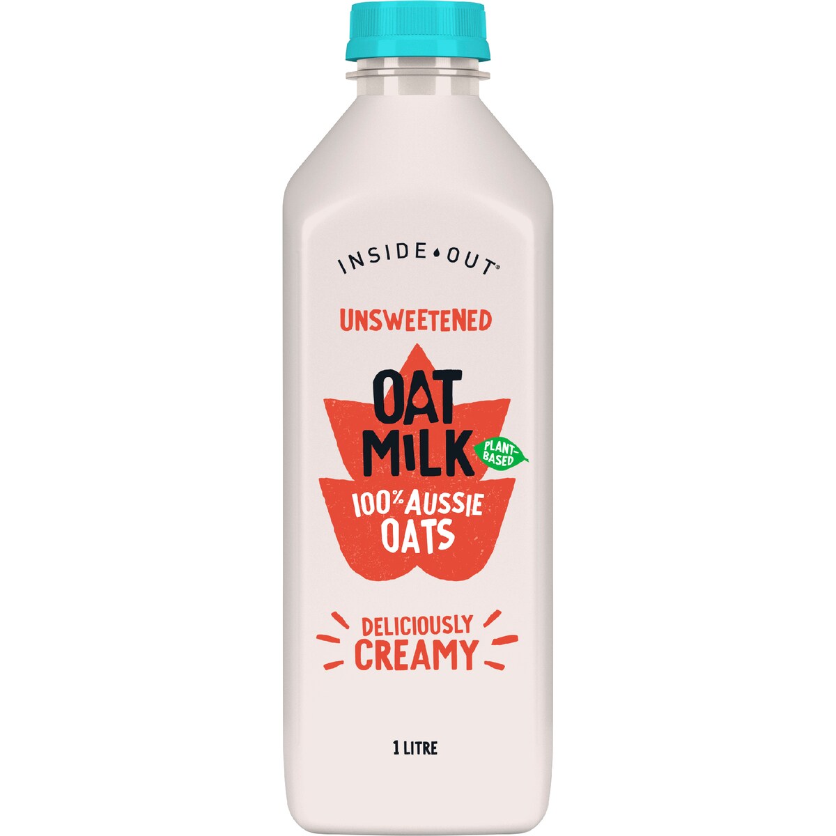 Inside Out Unsweetened Oat Milk 1l