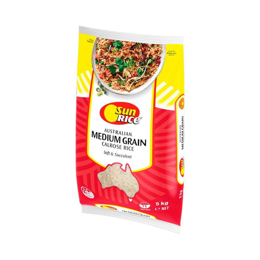 Sunrice Australian Medium Grain White Rice - 5kg