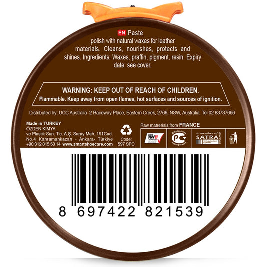 Smart Smart Paste Shoe Polish Brown 50g