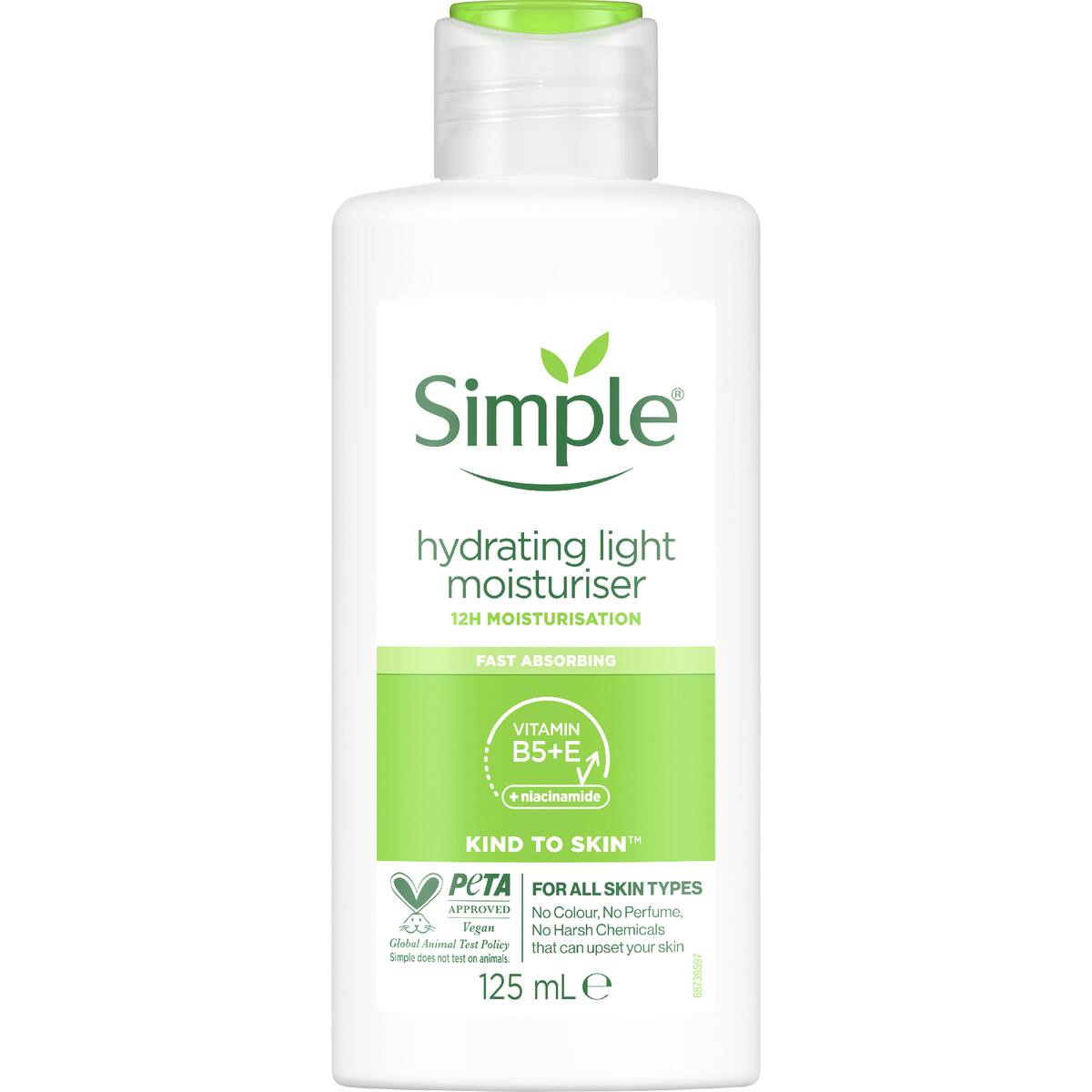 Simple Hydrating Light Moisturiser 125ml
