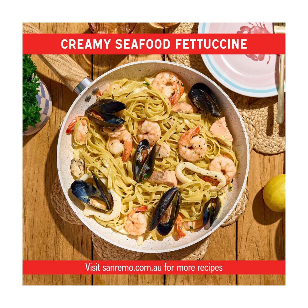 San Remo Plain Fettuccine Pasta - 500g