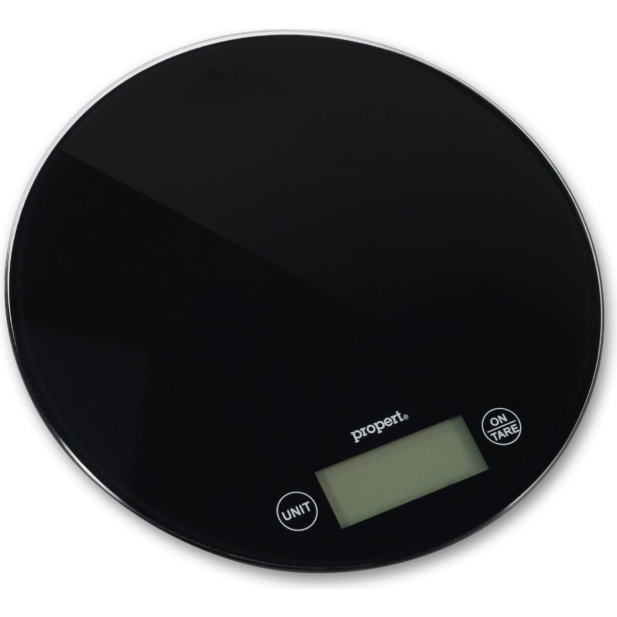 Propert 5kg Round Glass Top Digital Scale Assorted Each