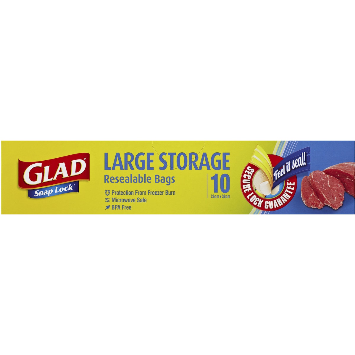 Glad Snaplock Storage 10 pack