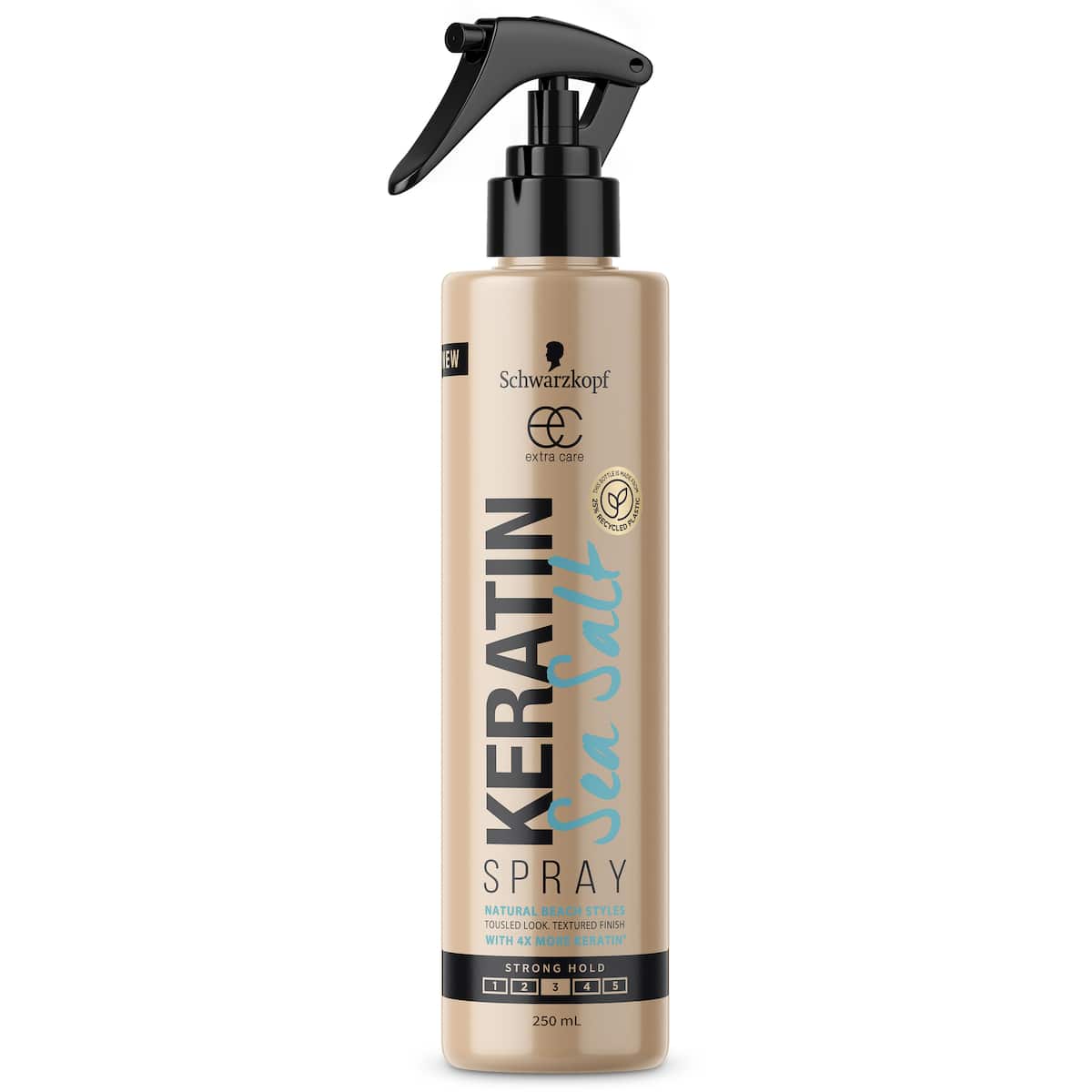 Schwarzkopf Extra Care Hair Spray Keratin Sea Salt Styling Hairspray 250ml