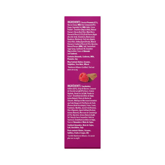 Nice & Natural Nut Bars Mixed Berry Multipack Snacks 6 Pack - 192g