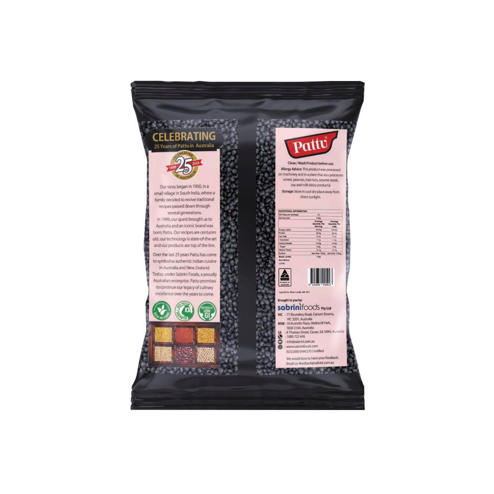 Pattu Black Lentils - 1kg