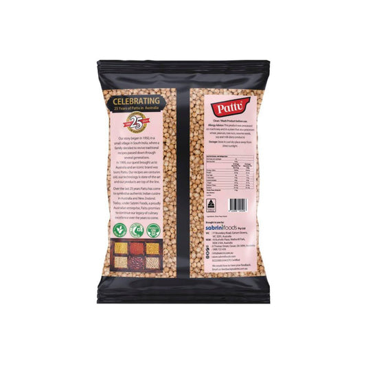 Pattu Chick Peas Kabuli 9mm - 1kg