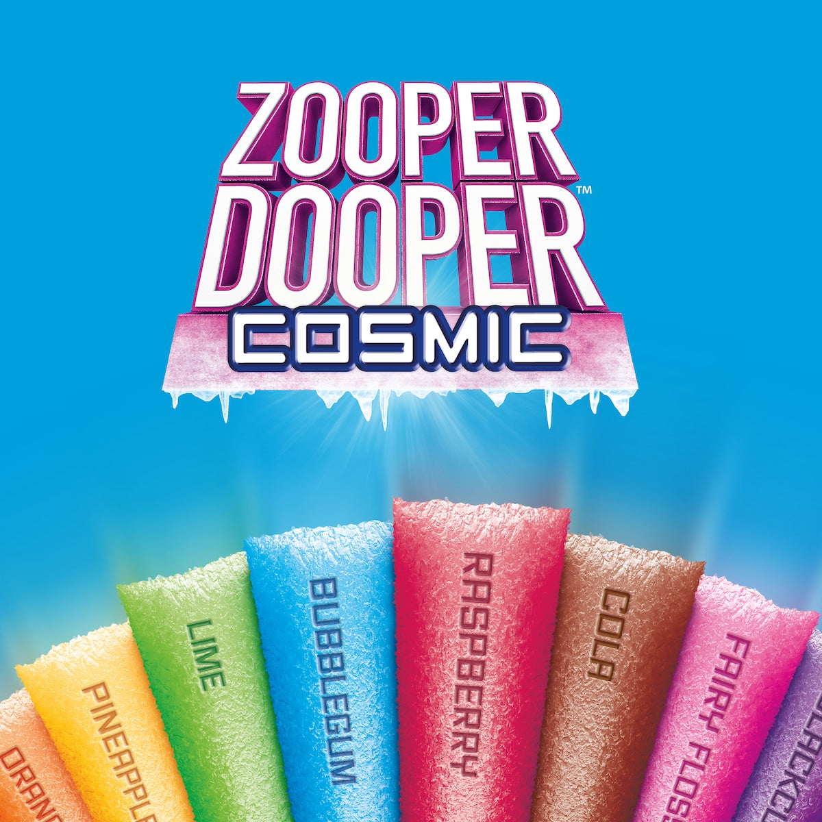 Zooper Dooper 8 Cosmic Flavours 24 pack