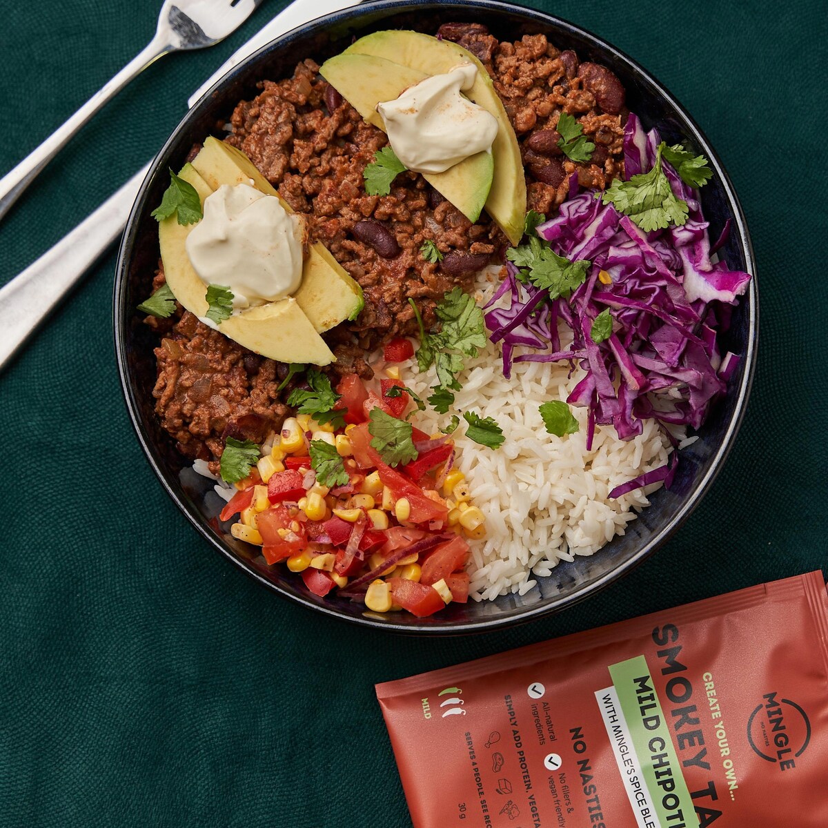 Mingle Smokey Taco Mild Chipotle Recipe Base 30g