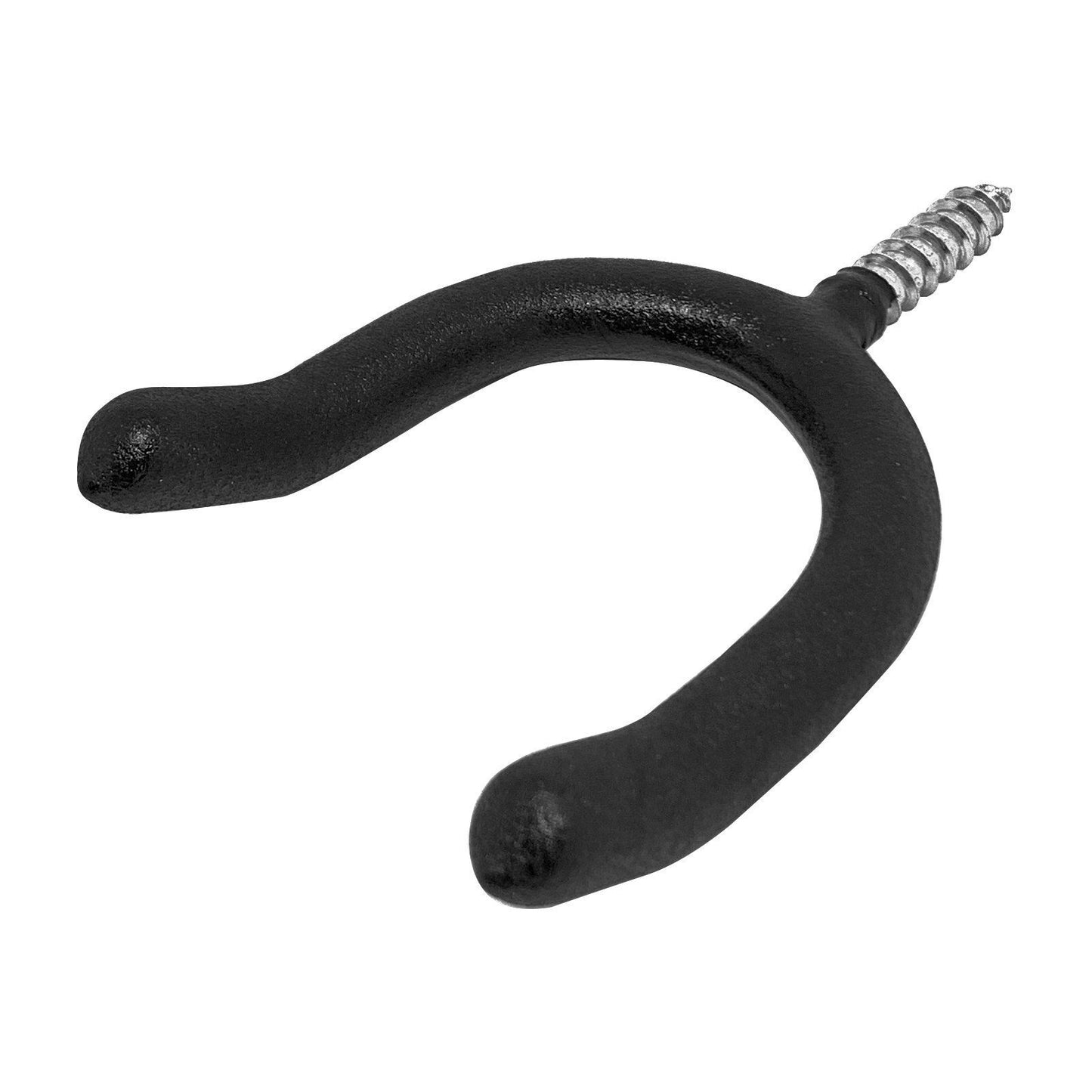 Pinnacle PVC Coated Self Tapping U Hook - 80 x 15 x 140mm - Black