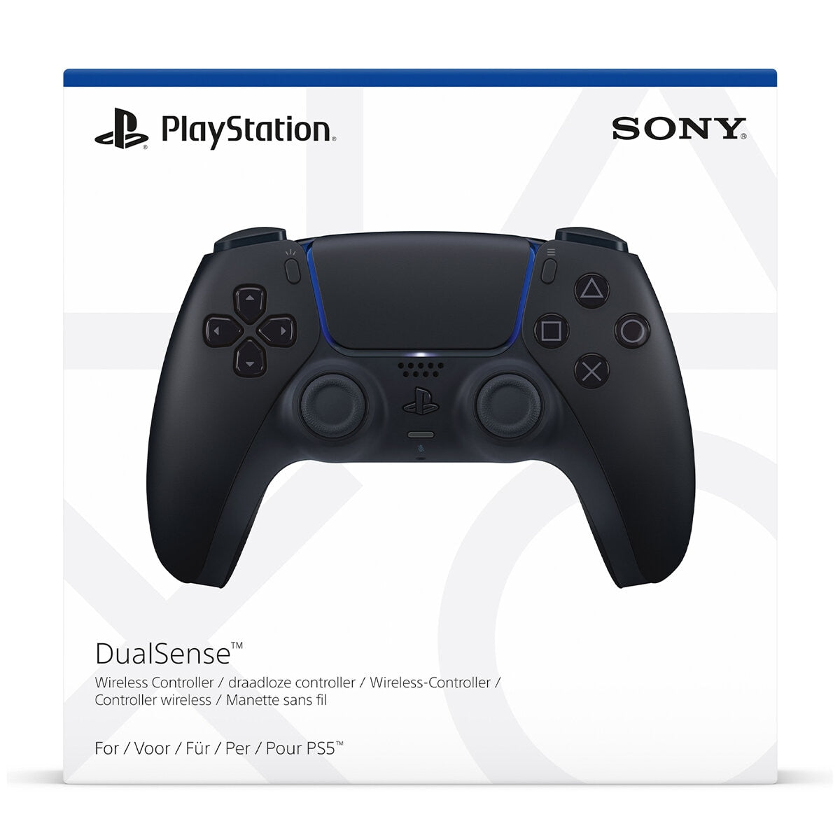 Sony Dualsense Wireless PS5 Controller Model 159550 Black