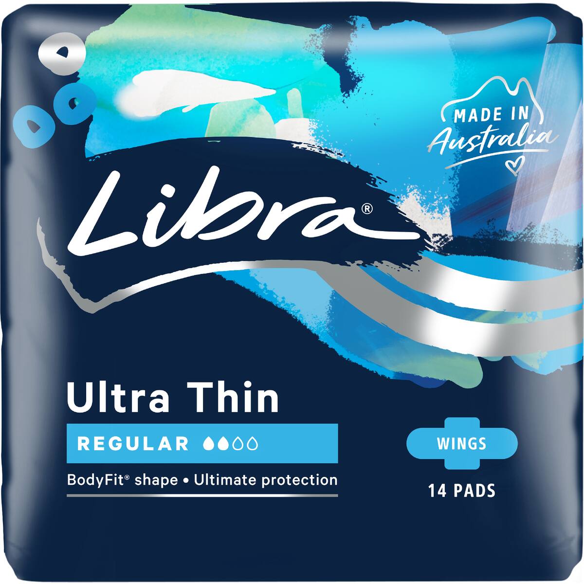 Libra Ultra Thins Pads Wings Regular 14 Pack