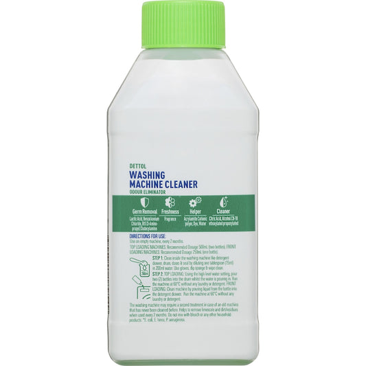 Dettol Odour Eliminator Washing Machine Cleaner 250ml