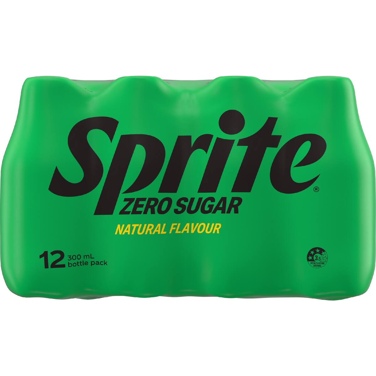 Sprite Zero Sugar Lemonade Soft Drink Mini Bottles 300ml X 12 Pack