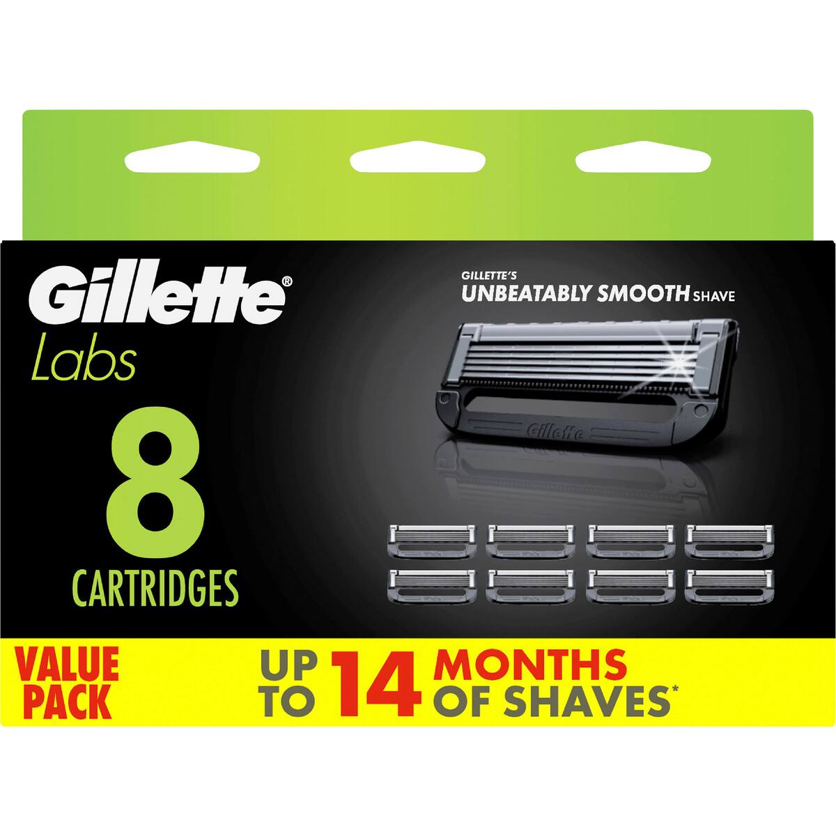 Gillette Labs Razor Blades 8 Pack